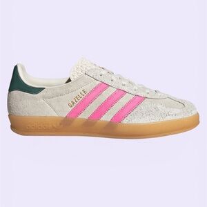 Adidas Gazelle Women's Sneakers - Pink, Cream, and Green